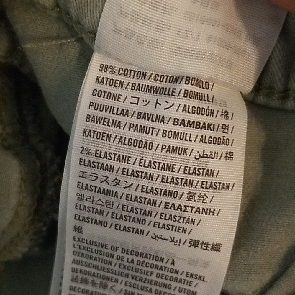 Hollister light green jeans - Picture 3 of 3